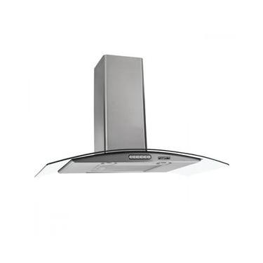 Imagem de Coifa de Parede Fogatti Slim 80cm Vidro Curvo Inox - 110V