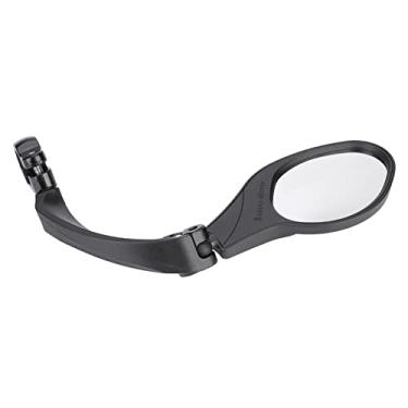 Imagem de RiToEasysports Espelho Retrovisor de Bicicleta, Espelho Retrovisor Com Rotação de 360° Com Listras Refletivas Claras, de Guiador ABS Inquebrável para Bicicletas de Estrada de Montanha 22,2 Mm