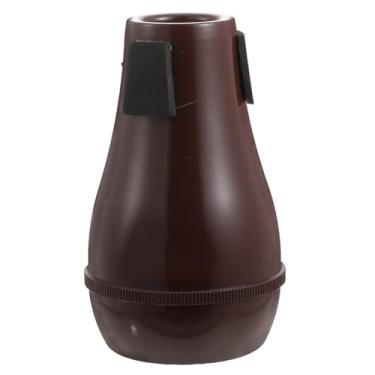 Imagem de Milisten 1 Unidade Trombone Mudo Trombone De Mudo Trombone Tenor Mudo Trompete Mudo Silencioso Praticar Silenciador De Trombone Alto Flugehorn Mudo Abdômen Tubo De Cobre Meio Fechado