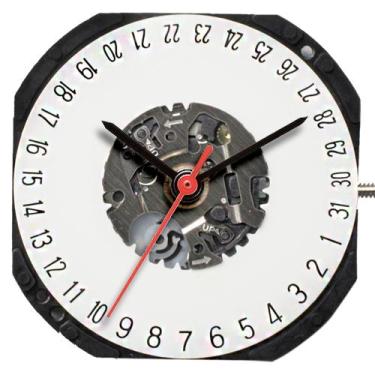 Imagem de Máquina para Relógio de Pulso Vx42e Eixo Longo com Calendário - Rei Do
