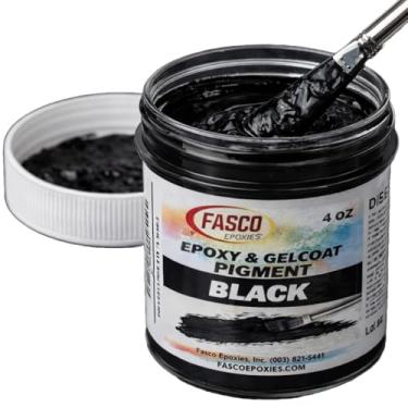 Imagem de Pigmento preto para resina epóxi, revestimento de gel, tinta - 118 ml