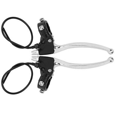 Imagem de KIMISS 1 par de Alavanca de Freio de Bicicleta Elétrica-fio Curto de Alumínio Universal para Esquerda e Direita, Design Ergonômico para Bicicletas Elétricas e Scooters