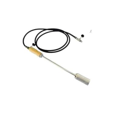 Imagem de Maçarico Lança Chama Portátil Maxchama Turbo, Aço, 1200°C, 22cm, Controle Manual, Compatível com Gás Butano