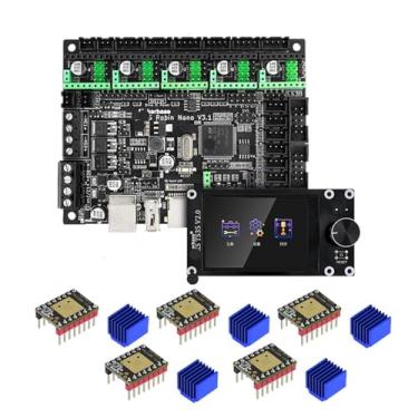 Imagem de Compatível com Makerbase MKS Robin Nano V3.1 Placa de controle de impressora 3D Placa mãe TS35 TFT Touch Screen compatível com A4988 TMC2209(Package 5)