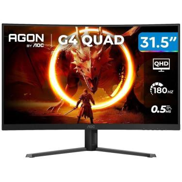 Imagem de Monitor Gamer AOC Gaming 32" QHD 180Hz VA 0,5ms HDMI DisplayPort-Unissex