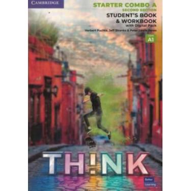 Imagem de Think Starter StudentS Book And Workbook With Digital Pack Combo A Bri