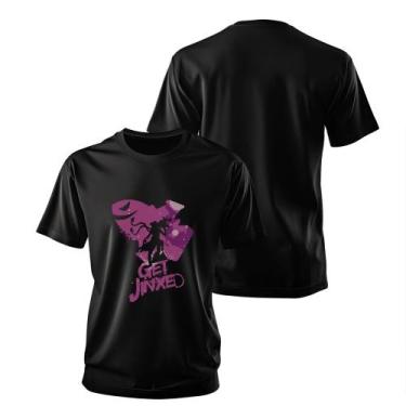 Imagem de Camiseta Unissex Jinx Arcane League Of Legends Algodão Lançamento, Pre