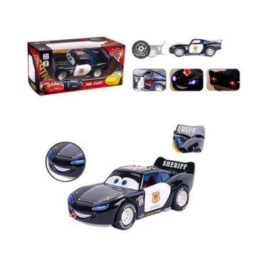 Imagem de Brinquedo De Metal Diecast 1:32 Do Carro Lightning McQueen Da Disney P