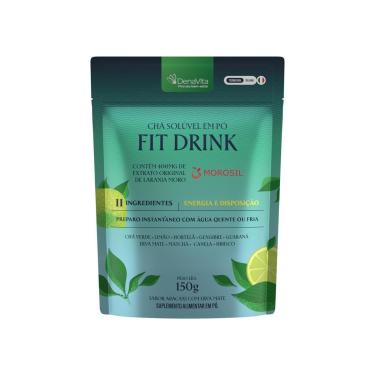 Imagem de Fit Drink Chá Solúvel Em Pó, Extrato de Laranja Moro, Hibisco, Mate, Matchá, Chá Verde Denavita-Unissex