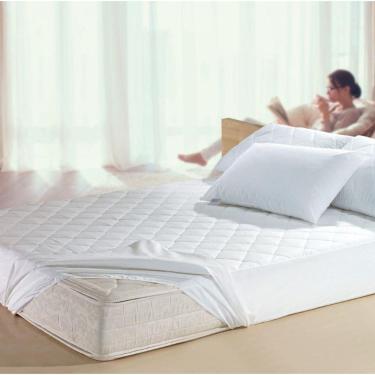 Imagem de Protetor Colchão Elástico Solteiro Altenburg - Branco
