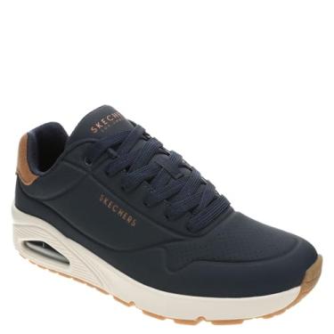 Imagem de Skechers GOrun Elevate – Tênis esportivo masculino sem cadarço, Azul marino, 43