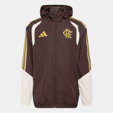 Imagem de Jaqueta Flamengo 26/27 Chuva Adidas Masculina-Masculino