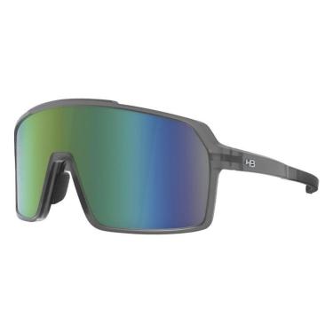 Imagem de Óculos Ciclismo Hb Grinder Matte Smoky Quartz Green Chrome-Unissex