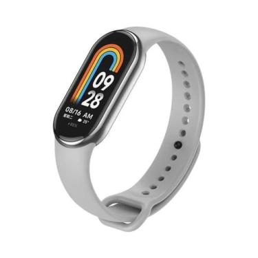 Imagem de Pulseira De Silicone Xiaomi Mi Band 10 9 8 NFC Esportiva De Borracha A