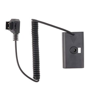 Imagem de Hersmay Cabo adaptador de energia extensível para conector D-tap para bateria falsa NP-F NP-F550/570/750/770 NP-F960 NP-F970 para alimentar monitor de luz LED de vídeo para bateria Anton Bauer JTZ