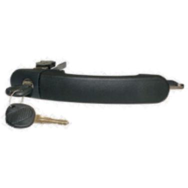 Imagem de Maçaneta Externa Porta Dir Diant Preta Gol Parati Saveiro