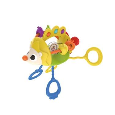 Imagem de Brinquedo Mordedor Sensorial e Chocalho Para Bebê Maxi Baby