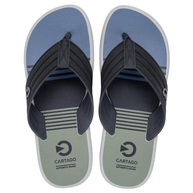 Imagem de Chinelo Cartago Montreal Listrado Casual Masculino-Masculino