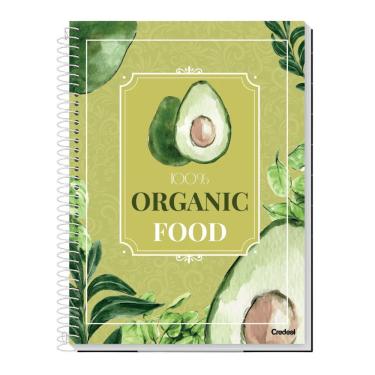 Imagem de Caderno Espiral Universitário Capa Dura 10 Matérias 200 Folhas My Collection Feminino Credeal Estampa 3