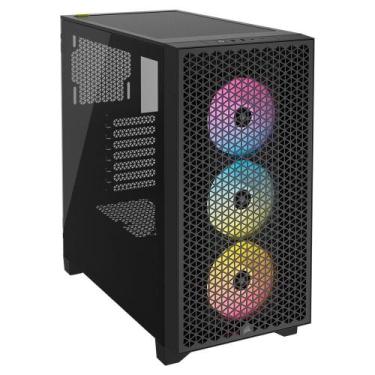 Imagem de Gabinete Gamer Corsair 3000D RGB Airflow, Mid-Tower, ATX, Lateral em V