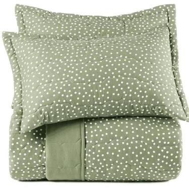 Imagem de Jogo de Colcha Queen Malha Fio Penteado Altenburg - 100% Algodão - 3 P