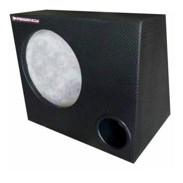 Imagem de Caixa 1 Subwoofer 12" Polegadas Dutada 40 Litros Preto Regency