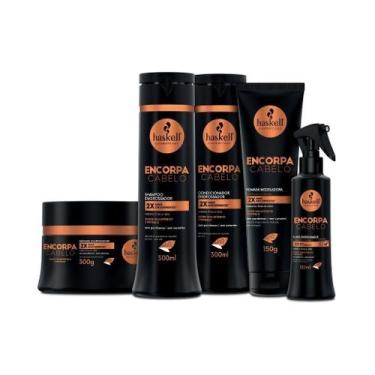 Imagem de Kit Haskell Encorpa Cabelo Completo (5 itens)