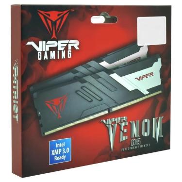 Imagem de Memória RAM Viper Venom DDR5 32GB 7400MHz Preto e Prata Patriot