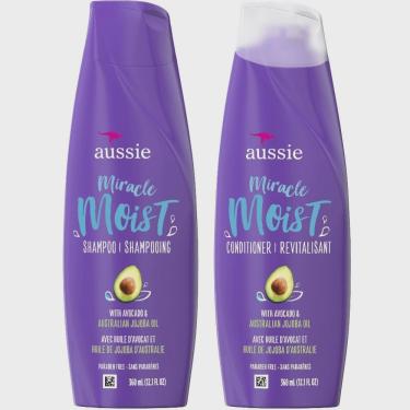Imagem de Kit Aussie Miracle Moist Avocado (Shampoo 360ml + Condicionador 360ml