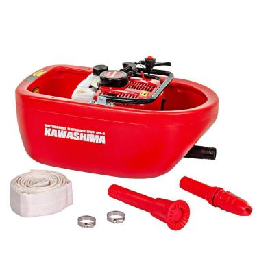 Imagem de Motobomba Flutuante Profissional Kawashima KWP15F4 43cc 2 Tempos Com Saída 1.1/2 Polegadas Ideal na Lavagem de Tratores e de Outros Implementos