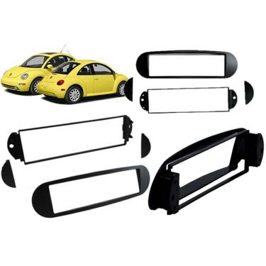 Imagem de Moldura New Beatle 1Din Preta