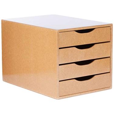 Imagem de Souza, 3318, Módulo Easy Box 4 Gavetas, Mdf Natural