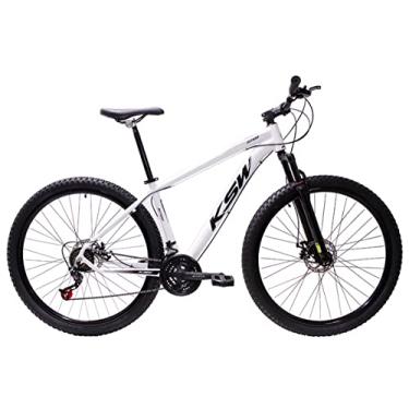 Imagem de Bicicleta Aro 29 Bike Ksw Xlt 21 Marchas Alumínio Freio a Disco (Branco, 15)
