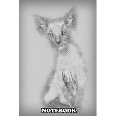 Imagem de Notebook: Kitten Lykoi Cat 7 Weeks Old Also Called The Werewolf C , Journal for Writing, College Ruled Size 6" x 9", 110 Pages