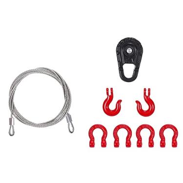 Imagem de Corrente de Reboque de Guincho de Equipamento de Caminhão RC para HSP Axial, Fazer Seu Carro
