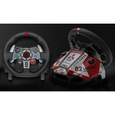 Skin FERRARI Volante com câmbio PARA LOGITECH G25, G27, G29, G920