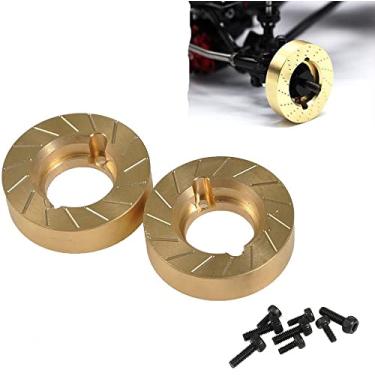 Imagem de Benedict – Junta de roda de latão pesado para carros de rastejamento 1/10 RC Axial SCX10-II 90046
