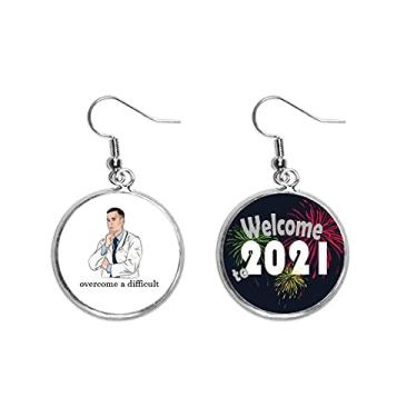 Imagem de Pingente de orelha de médico antiepidec da Resistance Disease 2021 Blessing