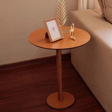 Imagem de Mesa Lateral Monopé Redonda 40cm Mel Mel