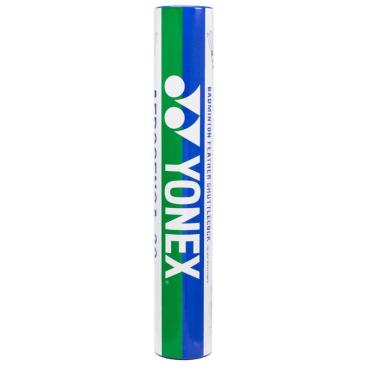 Imagem de Peteca Yonex Aerosensa 30 Pena e Cortiço Pote com 12 Unidades Branca