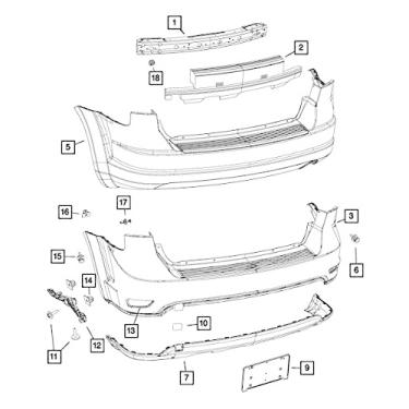 Imagem de Mopar 5RA17SZ7AA – Gancho de reboque