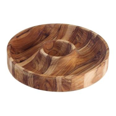 Imagem de Petisqueira Churrasco Fundo Central Em Madeira Teca Fsc Com Acabamento Em óleo Mineral 31