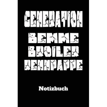 Imagem de DDR Notizbuch Generation Bemme Broiler Rennpappe: DIN A5 Notiz Buch für DDR Kenner mit 120 Seiten. Als Planer, Tagebuch, Info Heft, Logbuch zu ... oder Weihnachtsgeschenk für DDR Nostalgiker.