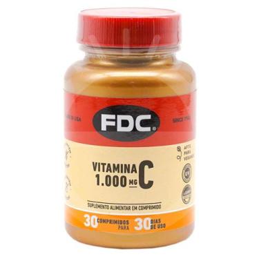 Imagem de Suplemento Alimentar Em Comprimidos Fdc - Vitamina C 1000 Mg  Film Coa