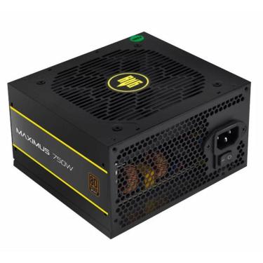 Imagem de Fonte ATX Gamer 750W Real 80 Plus Bronze PFC Ativo Maximus Fo-Max03 Revenger