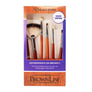 Imagem de Kit Pincéis De Maquiagem Klass Vough Queridinhos Da Brown 1 Ref:Brws
