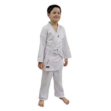 Imagem de Kimono Shinai Karate Gi Start com Faixa - Infantil - Unissex - Branco