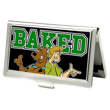 Imagem de Porta-cartões de visita masculino Buckle Down - Scooby Doo, Scooby Doo2, 3.7" x 2.5"