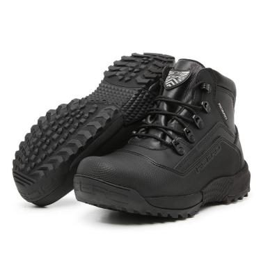 Imagem de Bota Cano Médio Coturno Tático Acero Titan Couro Palmilha Gel-Masculino
