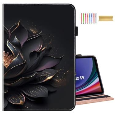 Imagem de Dteck Capa para Galaxy Tab S5e, capa fólio de couro PU premium à prova de choque com suporte para caneta, capa carteira protetora de TPU macio para tablet Samsung Galaxy Tab S5e de 10,5 polegadas,